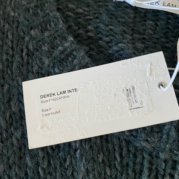 NWT Derek Lam 10 Crosby Peplum Sweater Size P - Picture 10 of 14